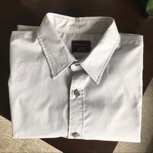 🎉🎊 Host Pick 🎊🎉 UNTUCKit Men’s Long Sleeve Grey Dress Shirt.  Size L.